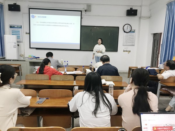 Beat365中文官方网站举行学习宣传贯彻党的二十大精神青年教师教学竞赛(图2)